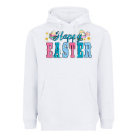 White happy easter eggs Heavyweight Hoodie - AdoDesignShop