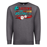 Charcoal Heather raising ballers Premium Sweatshirt - NancyCooperArtShop