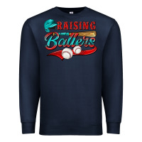 Navy raising ballers Premium Sweatshirt - NancyCooperArtShop