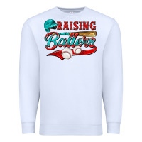 White raising ballers Premium Sweatshirt - NancyCooperArtShop