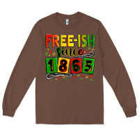 Chestnut Free-ish since 1865 Long Sleeve Tee - Zillion Design Studio