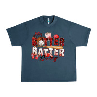 Midnight Navy hey batter batter swing baseball Urban Heavy Tee - Zillion Design Studio