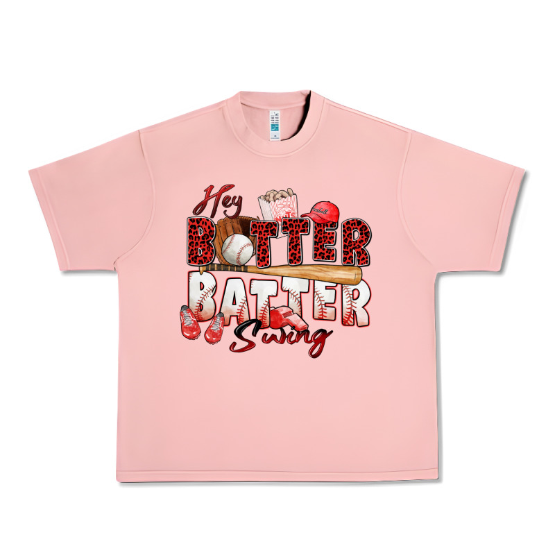 Hey Batter Batter Swing Baseball Urban Heavy Tee by Zillion Design Studio | Teevron