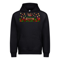 Black just a girl who loves christmas libbey glass Urban Hoodie - BundleAndBundleShop