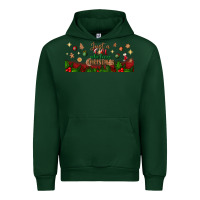 Forest Green just a girl who loves christmas libbey glass Urban Hoodie - BundleAndBundleShop