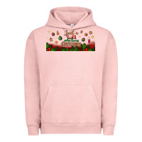 Pigment Salmon just a girl who loves christmas libbey glass Urban Hoodie - BundleAndBundleShop