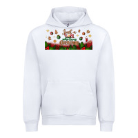 White just a girl who loves christmas libbey glass Urban Hoodie - BundleAndBundleShop