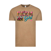 Vintage Coffee farm girl Vintage Tee - texasbilliewilder