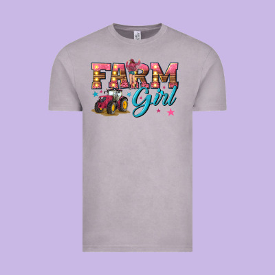 Vintage Tee farm girl