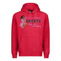 Cardinal make yourself a priority today and everyday afro w Premium Hoodie - NancyCooperArtShop