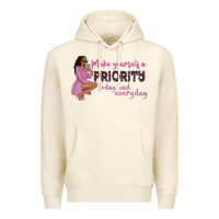 Sandshell make yourself a priority today and everyday afro w Premium Hoodie - NancyCooperArtShop
