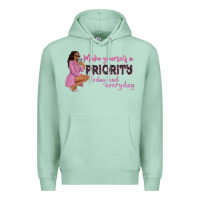 Seafoam make yourself a priority today and everyday afro w Premium Hoodie - NancyCooperArtShop