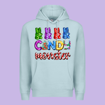 Candy Monster With Jelly Bear Premium Hoodie Designed By Adodesignshop