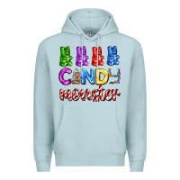 Blue Mist candy monster with jelly bear Premium Hoodie - AdoDesignShop