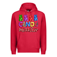 Cardinal candy monster with jelly bear Premium Hoodie - AdoDesignShop
