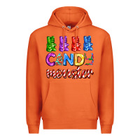 Carrot candy monster with jelly bear Premium Hoodie - AdoDesignShop