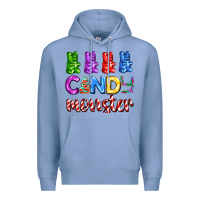 Colony Blue candy monster with jelly bear Premium Hoodie - AdoDesignShop