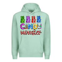 Seafoam candy monster with jelly bear Premium Hoodie - AdoDesignShop