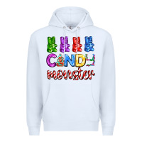 White candy monster with jelly bear Premium Hoodie - AdoDesignShop