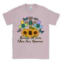 Lilac because he lives i can face tomorrow Classic Tee - CowhideDigitalArt