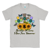 Moon Dust because he lives i can face tomorrow Classic Tee - CowhideDigitalArt