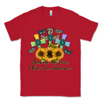 Red because he lives i can face tomorrow Classic Tee - CowhideDigitalArt