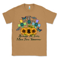 Toasted Coconut because he lives i can face tomorrow Classic Tee - CowhideDigitalArt