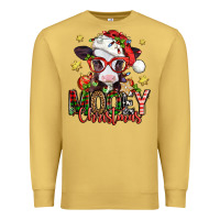 Antique Gold mooey christmas baby calf Premium Sweatshirt - Jasminsmagicworld