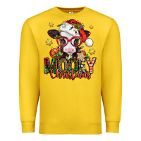 Lemon mooey christmas baby calf Premium Sweatshirt - Jasminsmagicworld