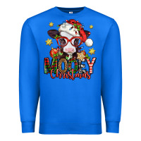 True Royal mooey christmas baby calf Premium Sweatshirt - Jasminsmagicworld
