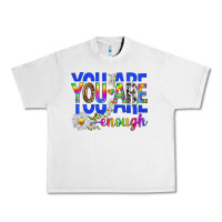 Lunar Rock you are enough with daisies Urban Heavy Tee - texasbilliewilder