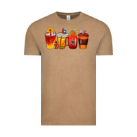 Vintage Coffee firefighter coffee cups Vintage Tee - texasbilliewilder