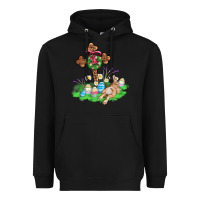 Black religious easter bunny cross Heavyweight Hoodie - AdoDesignShop