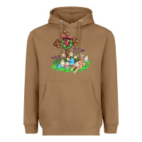 Toasted Coconut religious easter bunny cross Heavyweight Hoodie - AdoDesignShop