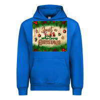 Cobalt just a girl who loves christmas tumbler Urban Hoodie - BundleAndBundleShop