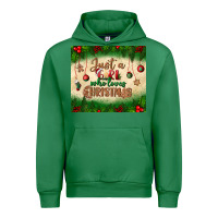 Emerald just a girl who loves christmas tumbler Urban Hoodie - BundleAndBundleShop