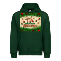 Forest Green just a girl who loves christmas tumbler Urban Hoodie - BundleAndBundleShop
