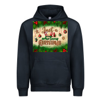 Navy just a girl who loves christmas tumbler Urban Hoodie - BundleAndBundleShop