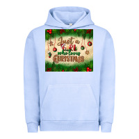 Pigment Grape Ice just a girl who loves christmas tumbler Urban Hoodie - BundleAndBundleShop