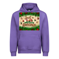 Tulip just a girl who loves christmas tumbler Urban Hoodie - BundleAndBundleShop