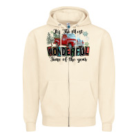 It's The Most Wonderful Time Of The Year Zipper Hoodie | Teevron