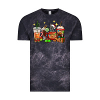 Cloud Black Christmas coffee cups with French Bulldog Vintage Tee - RanaPortraitStore