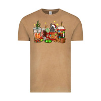 Vintage Camel Christmas coffee cups with French Bulldog Vintage Tee - RanaPortraitStore