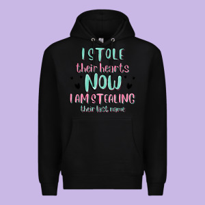 I Stole Their Hearts Now I Am Stealing Their Last Premium Hoodie Designed By Maliassmallbusiness