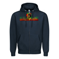 Navy free ish since 1865 libbey glass Zipper Hoodie - HRA Design Shop