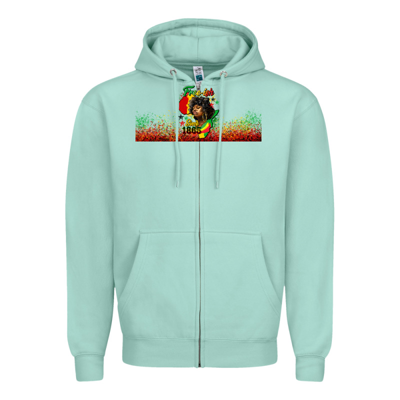 Free Ish Since 1865 Libbey Glass Zipper Hoodie by HRA Design Shop | Teevron