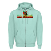 Seafoam free ish since 1865 libbey glass Zipper Hoodie - HRA Design Shop