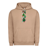 Pigment Burro christmas pen wraps Urban Hoodie - BundleAndBundleShop
