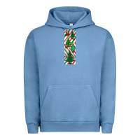 Pigment Pebble Blue christmas pen wraps Urban Hoodie - BundleAndBundleShop