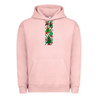 Pigment Salmon christmas pen wraps Urban Hoodie - BundleAndBundleShop
